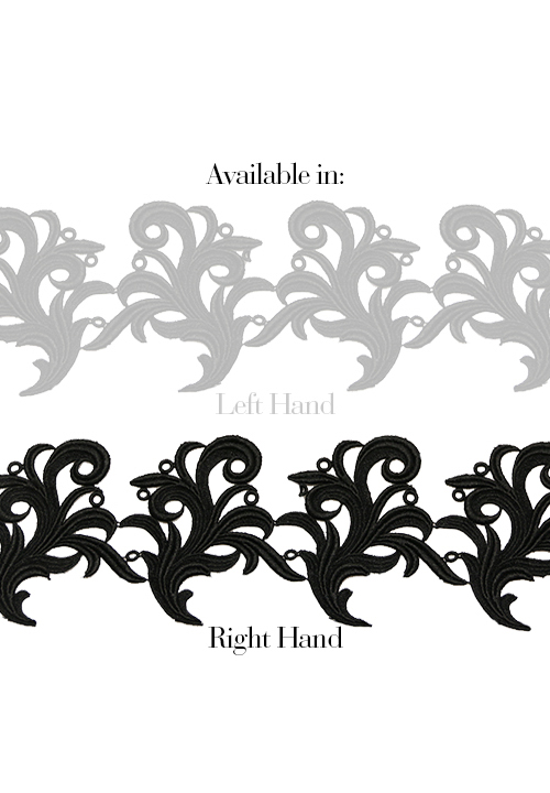 Chrisanne Clover Tamara Guipure Ribbon Right